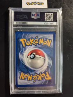 First Edition 2000 Pokemon Gym Challenge 21/132 Blaine's Ninetales PSA Mint 9 - Image 2