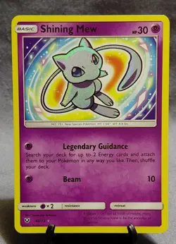 Pokemon Shining Mew 40/73 Shining Legends Rare Holo 2017 = NM - Image 2