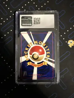Pokemon Mewtwo (1998) Japanese Vending Series 1 Nishida Illustration CGC 10 - Image 2