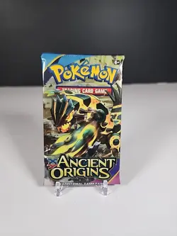 2015 Pokemon XY Ancient Origins Booster Pack Factory Sealed Groudon - Image 1