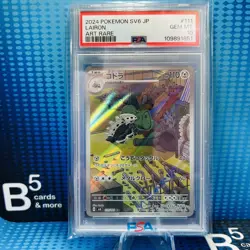 2024 Pokemon SV6: Transformation Mask Japanese Lairon #111 PSA 10 GEM MT - Image 1
