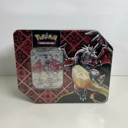 Pokemon TCG Scarlet and Violet Paldean Fates Tin Shiny Charizard ex Sealed - Image 1