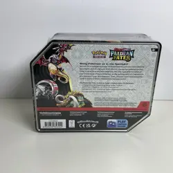 Pokemon TCG Scarlet and Violet Paldean Fates Tin Shiny Charizard ex Sealed - Image 2