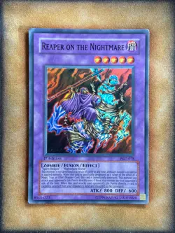 Yugioh Reaper on the Nightmare PGD-078 Super Rare 1st Ed MP - Image 1