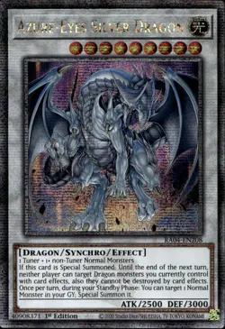 Azure-Eyes Silver Dragon 1st Ed Quarter Century RA04-EN208 Yu-Gi-Oh! - Image 1
