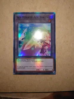 YuGiOh! Sky Striker Ace Token OP08-EN026 Super Rare - Image 1
