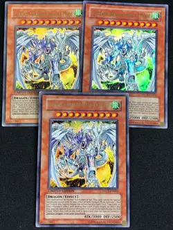 YUGIOH STARDUST DRAGON ASSAULT MODE DPCT-EN003 X3 ULTRA PLAY/WEAR - Image 1