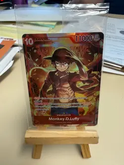 ONE PIECE Card Game: Monkey.D.Luffy (Treasure Booster Set) *ST10-006* *Foil* - Image 1