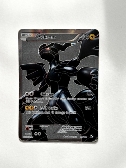 Zekrom Black White Ultra Rare Holo Pokemon Card TCG 114/114 - Image 1