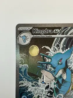 Kingdra ex 131 Sv: Scarlet & Violet Promo Cards Holo NM Ungraded - Image 2