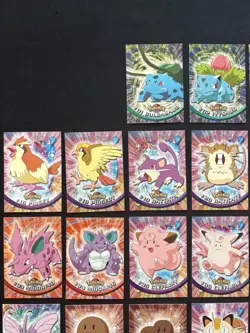 Topps Pokemon Card Collection Regular Non-Holo (incomplete) 68 Cards NM-LP COND - Image 2