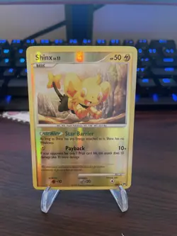 2009 Pokemon SHINING SHINX Arceus Set REVERSE HOLO Shiny Card #SH12 LP - Image 1