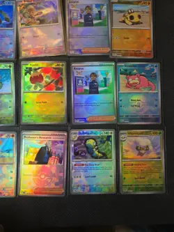 Prismatic Evolutions Mixed Card Lot Of Pokeballs, Masterballs Trainers Ex's, HR - Image 3