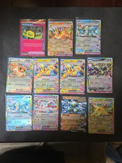 Prismatic Evolutions Mixed Card Lot Of Pokeballs, Masterballs Trainers Ex's, HR - Image 4