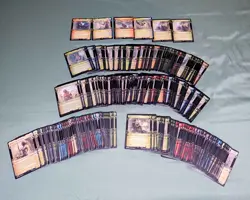 magic the gathering lord of the rings MTG lot of 399 showcase scroll cards foils - Image 1