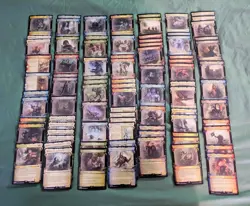 magic the gathering lord of the rings MTG lot of 399 showcase scroll cards foils - Image 3