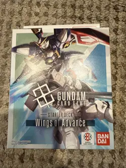 Gundam Card Game - Starter Deck Wings of Advance ST02 Sealed - English - Image 1