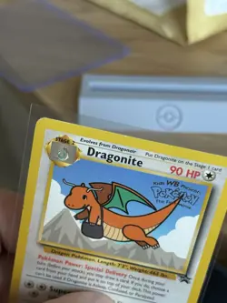 Pokemon TCG Dragonite Black Star Promo Card Wizards of the Coast #5 MP - Image 4