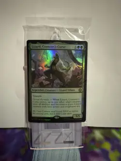 Lizard, Connors's Curse MtG Spider Man Prerelease Cards Foil - Image 1