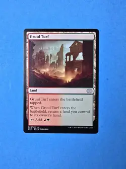1x Gruul Turf Double Masters 2022 2X2 Mtg Magic Gathering Card Mana Land 325 - Image 1