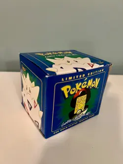 UNOPENED Pokemon Burger King Poke-Ball Togepi 23k Gold Plated Trading Card RED - Image 1
