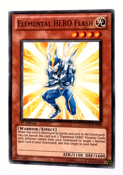 Yu-Gi-Oh Generation Force: Elemental HERO Flash Trading Card - Image 1