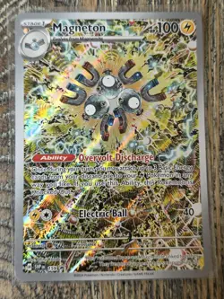 Magneton SVP 159 Surging Sparks Black Star Promo Pokemon Card Mint - Image 1