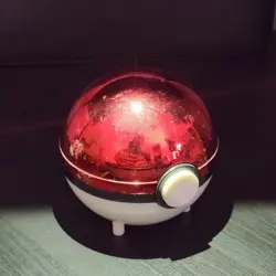 23K Gold Plated Pikachu Trading Card 1999 Burger King Pokeball - Image 4
