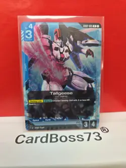 Tallgeese Gundam Card Game Dual Impact Rare GD02-005 - Image 1