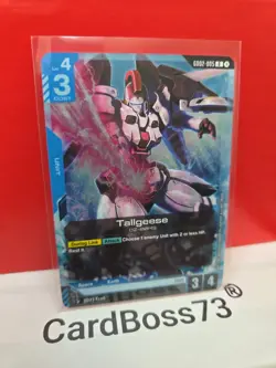 Tallgeese Gundam Card Game Dual Impact Rare GD02-005 - Image 2