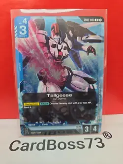 Tallgeese Gundam Card Game Dual Impact Rare GD02-005 - Image 4
