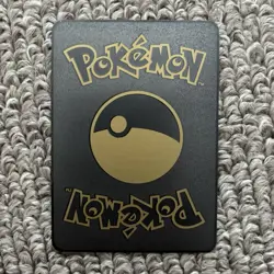 Pokemon 1st Edition Charizard Black METAL card for display/gift Base Set 4/102 - Image 2