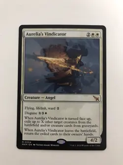 Aurelia's Vindicator MTG Magic the Gathering Card NM Near Mint MKM - Image 1