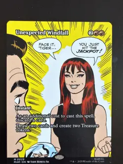 Unexpected Windfall (Borderless) Marvel Universe Eternal-Legal Regular - Image 1