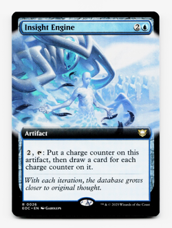 Insight Engine (Extended Art) - [Commander: Edge of Eternities] MTG Magic - NM/M - Image 1