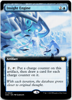 Insight Engine (Extended Art) - [Commander: Edge of Eternities] MTG Magic - NM/M - Image 3