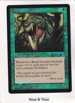 MTG: Legions: Foil: Berserk Murlodont - Image 1