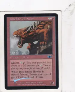 MTG: Legions: Foil: Bloodstoke Howler - Image 1