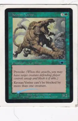 MTG: Legions: Foil: Krosan Vorine - Image 1