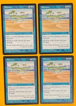 MTG SHIMMER (x4) Mirage (OldManMTG 010-265) - Image 1