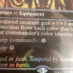 1x Commander's Plate 1339, Foil, Secret Lair Angels, Magic, MTG Ink Error, 001 - Image 3