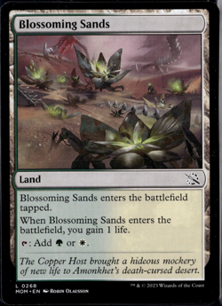 Blossoming Sands 0268 NM-Mint MTG Magic The Gathering - Image 1