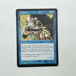 Magic The Gathering MTG Impulse - Visions - EX Authentic & Official - Image 1