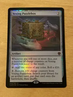 Vexing Puzzlebox FOIL - NM MTG CLB - Battle for Baldur's Gate 343/361 Mythic - Image 1