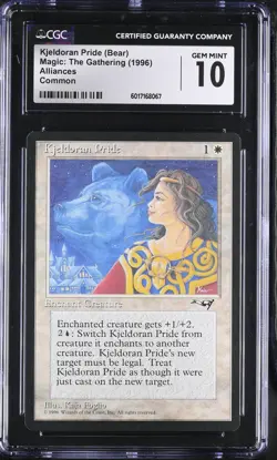 KJELDORAN PRIDE (Bear) Alliances C CGC 10 MTG [Nostalgium] - Image 1