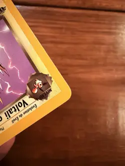 Pokemon Voltali Obscur (Dark Jolteon) 38/82 1st Edition Team Rocket - French LP - Image 3
