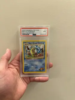 Misty's Gyarados 1st Edition PSA 9 Gym Challenge Holo Pokemon Rare 13/132 - Image 1