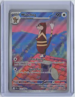 Watchdog Illustration Rare SV: White Flare 153/086 NM - Image 1