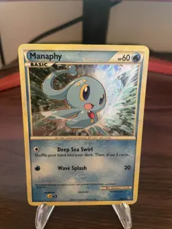 Manaphy - 3/95 Unleashed Holo Rare - NM - POKEMON TCG - Image 1