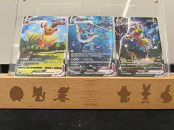 Pokemon 2024 TCG S-Chinese Jolteon Flareon Vaporeon Vmax CSHC-003 006 009 HOLO - Image 2